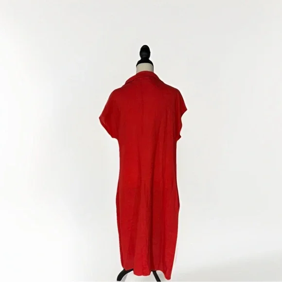 Lungo L’Arno Italian Linen Maxi Dress Resort Style | Size S‎ - Picture 4 of 7